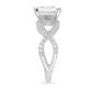 Stříbrný Prsten s Petalitem z Kalgoorlie a Bílým Topazem | -80% Akce na Šperky