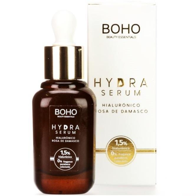 BOHO HydraSerum Obličejové sérum se 4 různými velikostmi molekul kyseliny hyaluronové, 30 ml | -80% Akce na Šperky