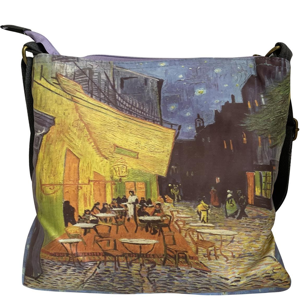 Nákupní taška, Van Gogh - Terrace At Night, 29 cm x 26 cm | -80% Akce na Šperky