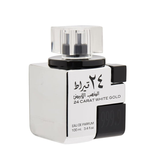 100 ml parfém Lattafa s 24 karátovým bílým zlatem pro muže | -80% Akce na Šperky