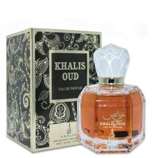 100 ml Eau de Parfum Khalis Oud Intenzivní Kořeněná Oudová Vůně pro Muže a Ženy | -80% Akce na Šperky