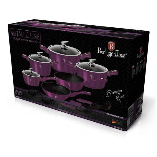 Berlinger Haus 15dílná sada Nádob s Mramorovým Potahem | -80% Akce na Šperky